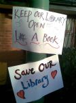 Ordsall Library Protest